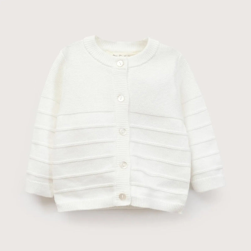 Conjunto Tejido Bebe Unisex Blanco