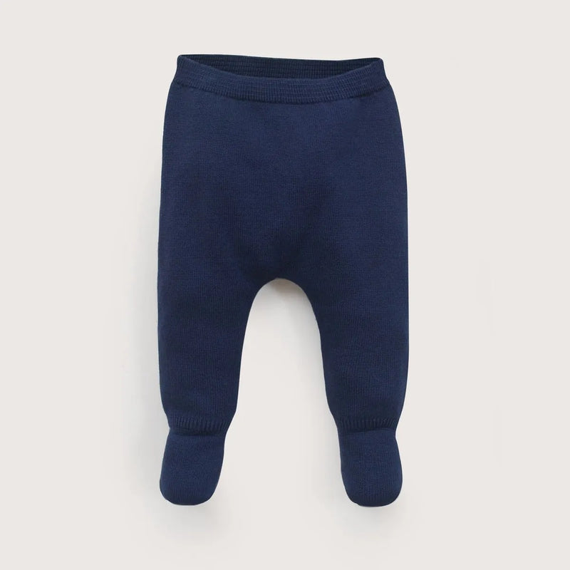 Conjunto Tejido Bebe Niño Azul