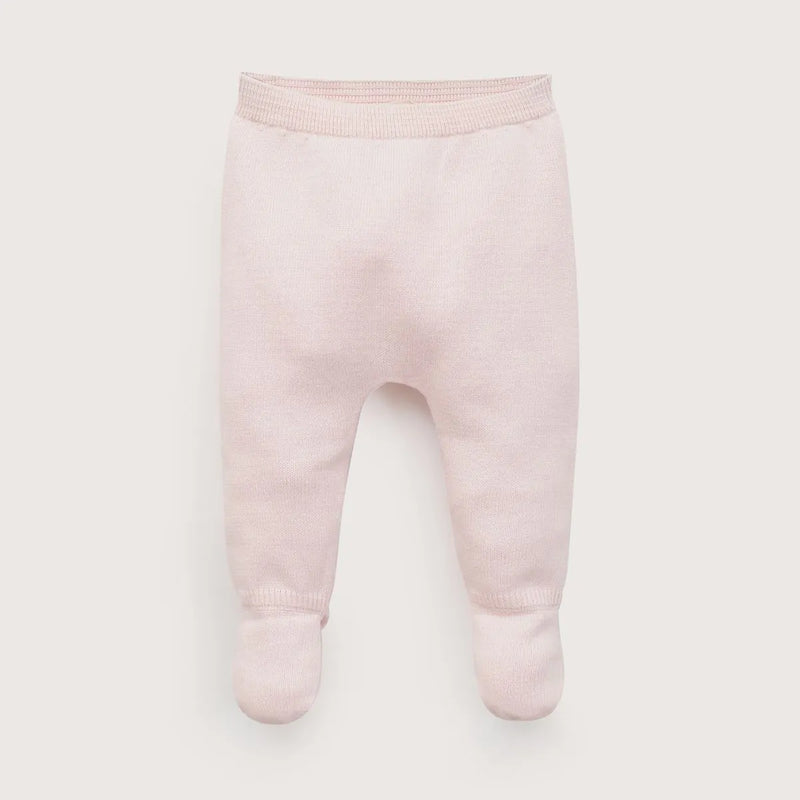 Conjunto Tejido Bebe Niña Rosado