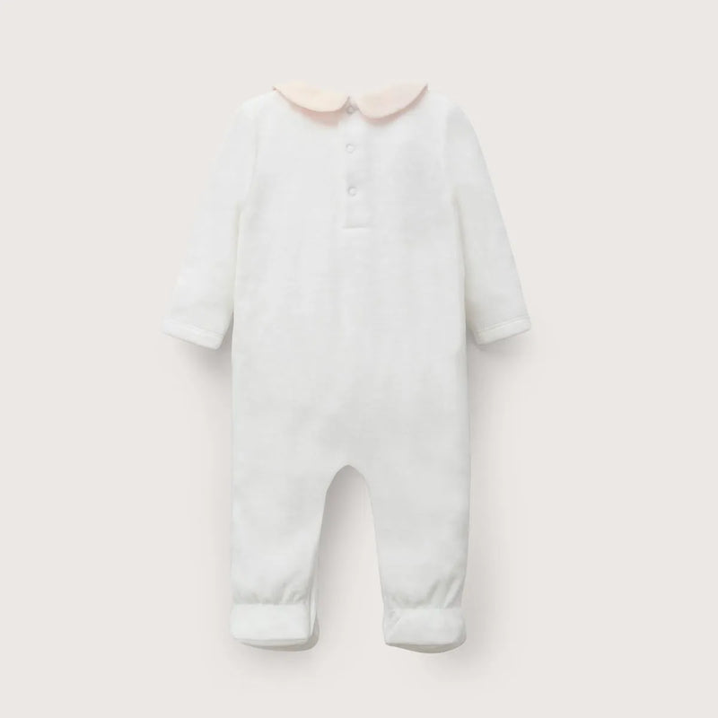 Oso Plush Bebe Niña Blanco