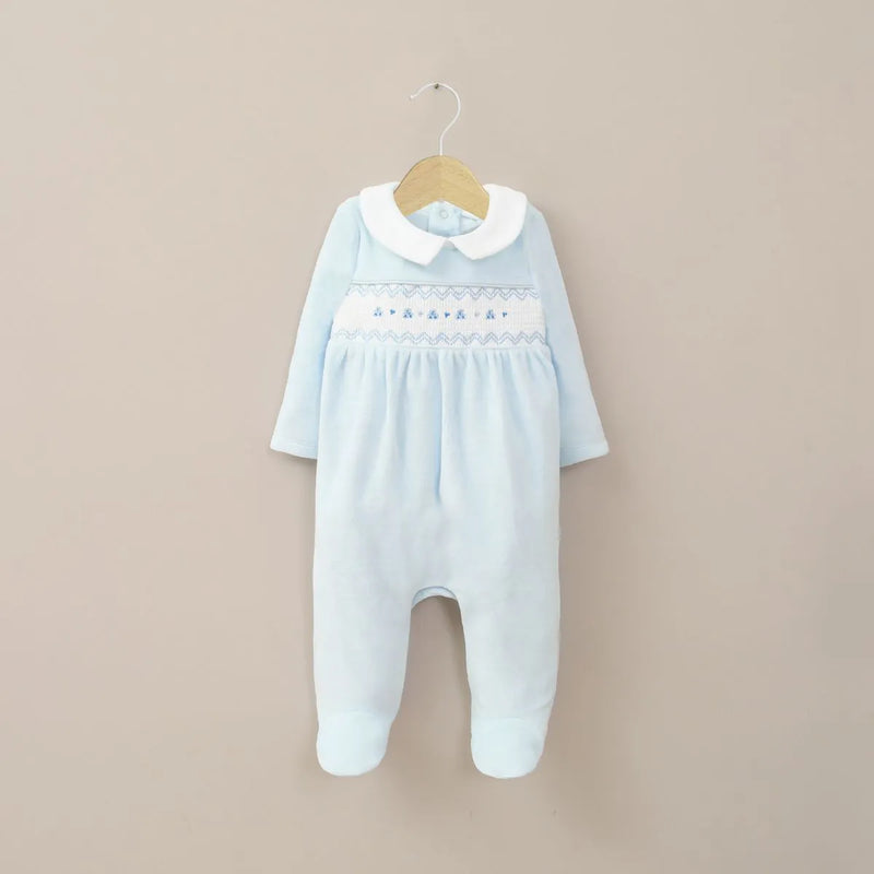 Oso Bebe Niño Celeste
