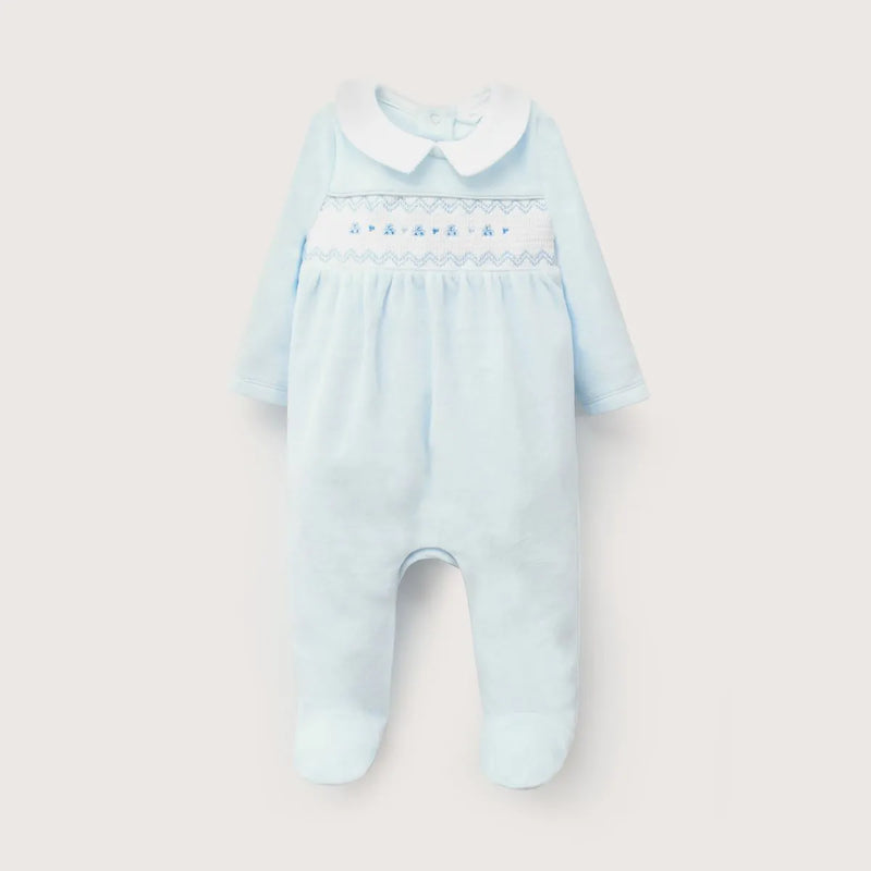 Oso Bebe Niño Celeste