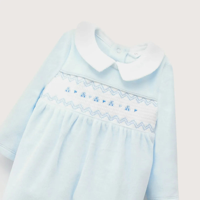 Oso Bebe Niño Celeste