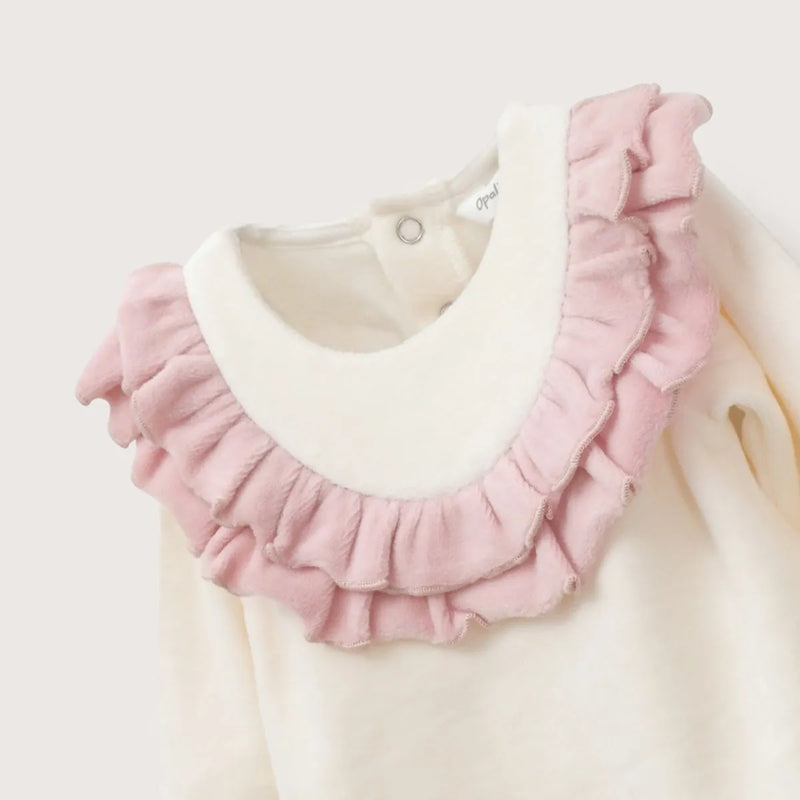 Conjunto Bebe Niña Rosa Viejo