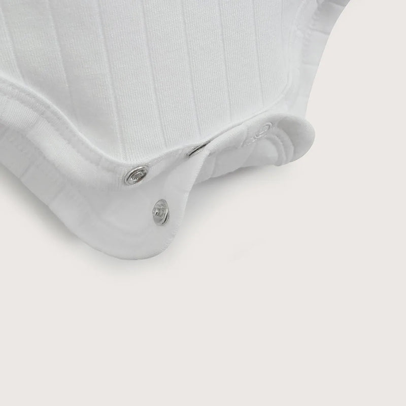 Pack 2 Bodys Algodón Rib Beige Bebé Unisex