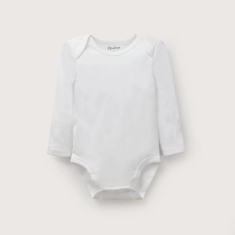Pack 2 Bodys Algodón Blanco Bebé Unisex