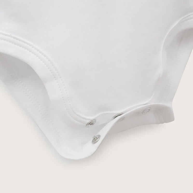 Pack 2 Bodys Algodón Blanco Bebé Unisex