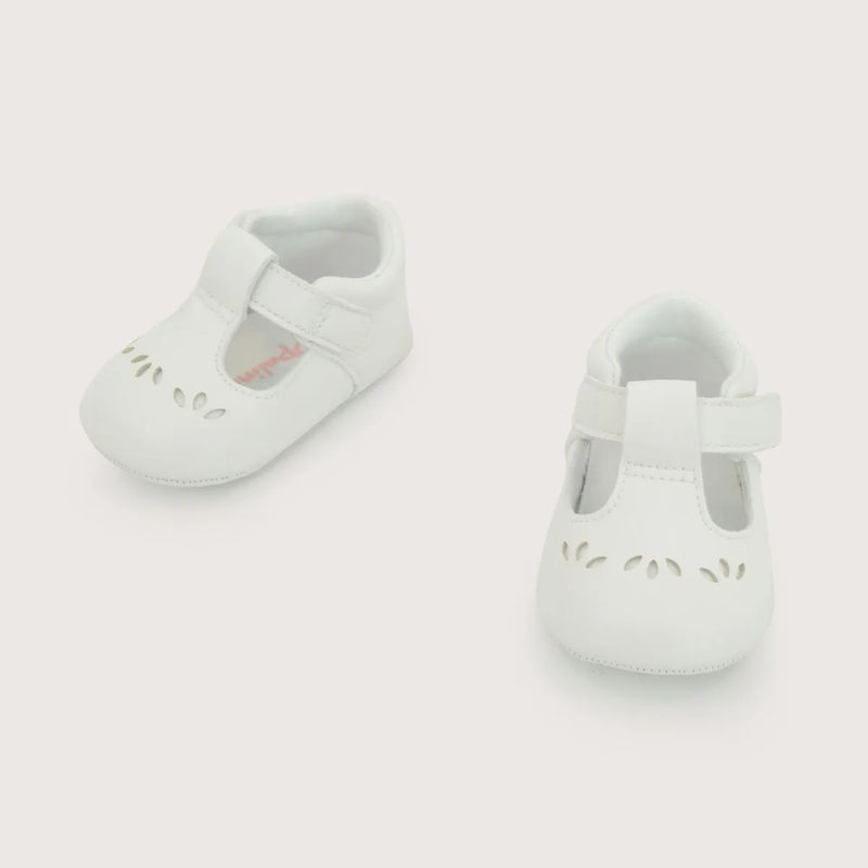 Zapato Reina Bebé Niña Blanca