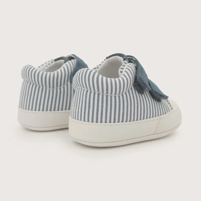 Zapatilla Bebe Niño Velcro Azul
