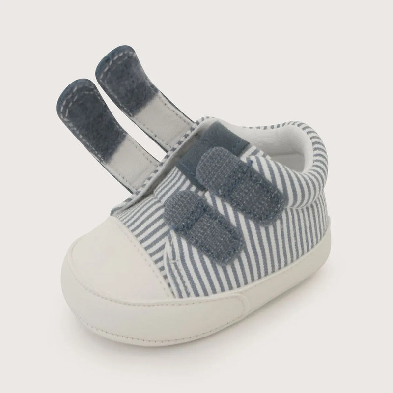 Zapatilla Bebe Niño Velcro Azul