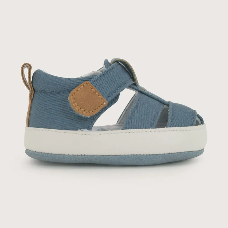 Sandalia Bebe Niño Azul
