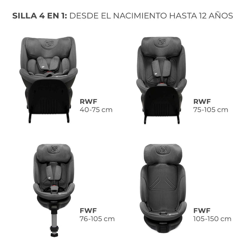 Silla de auto convertible todo en 1 XRIDER 2 i-Size