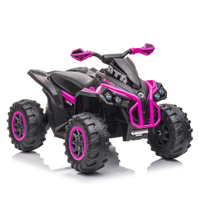 Cuatrimoto a Batería Sport Road Rosa