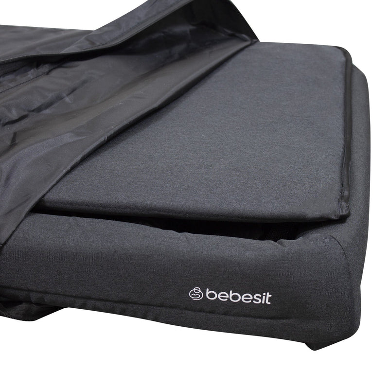 Cuna Corral 3 en 1 Eclipse Safe & Sleep Negro Bebesit