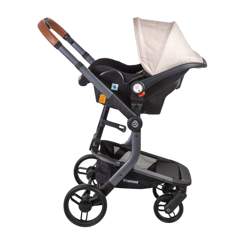 Coche Cuna travel system Taurus Beige