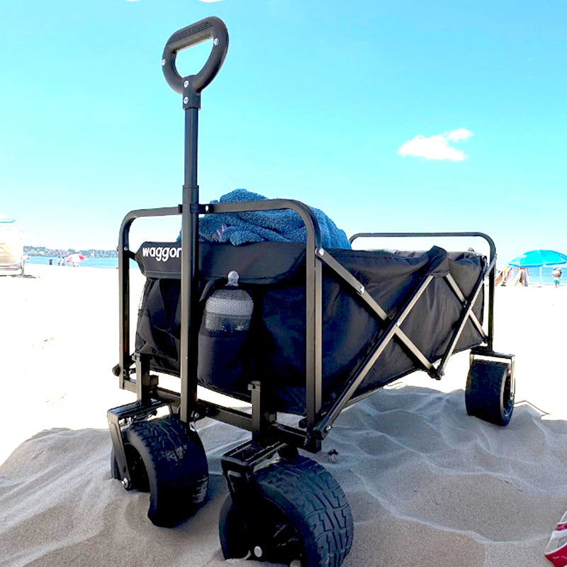 Carro de arrastre Wagon Negro