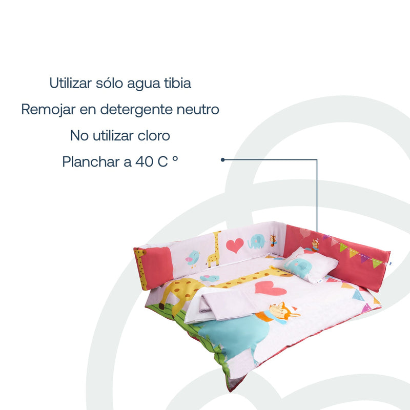 Set de Cuna Jirafa 5 Piezas