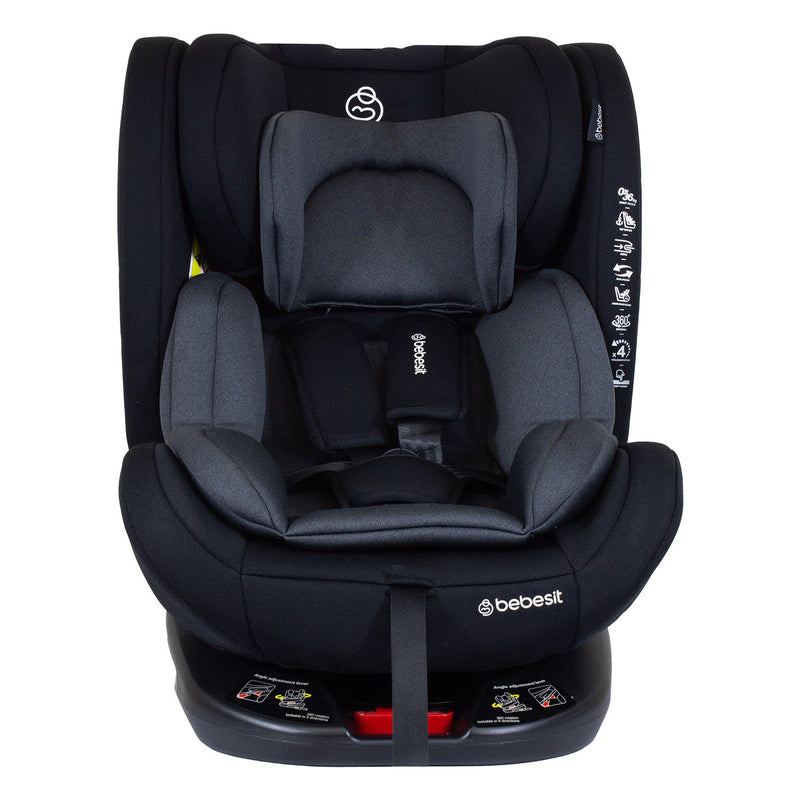 Silla de Auto Convertible 360 OneFix Grey
