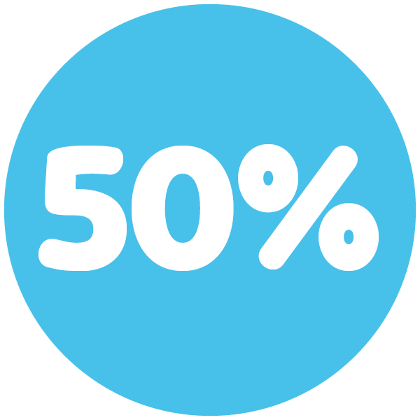 50% de Descuento