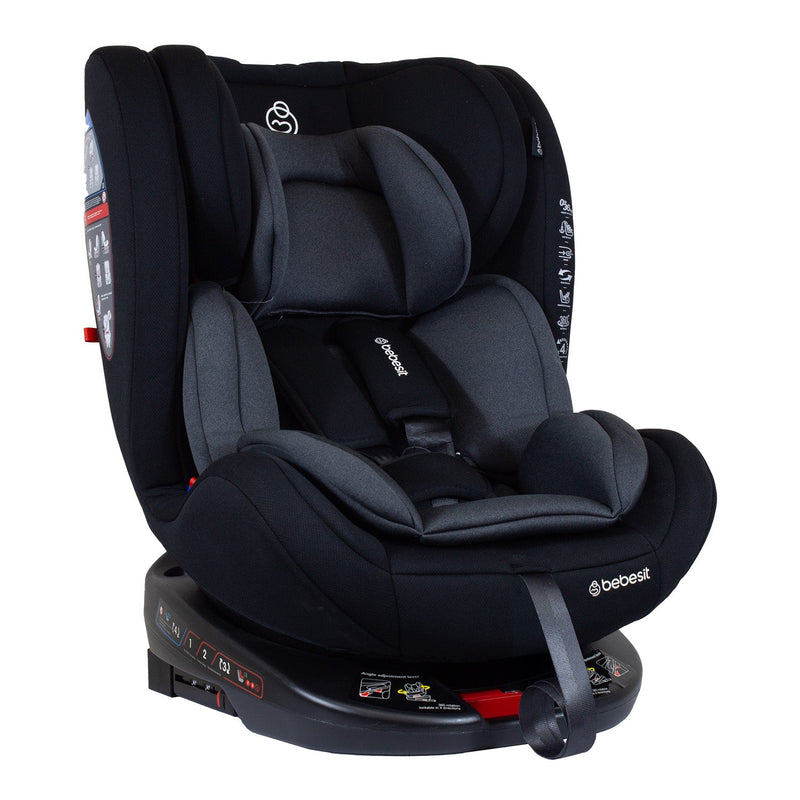 Silla de Auto Convertible 360 OneFix Grey