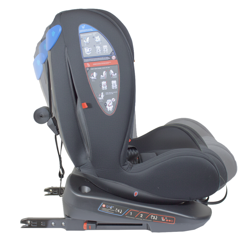 Silla de Auto Saturn 360° Premium Negro