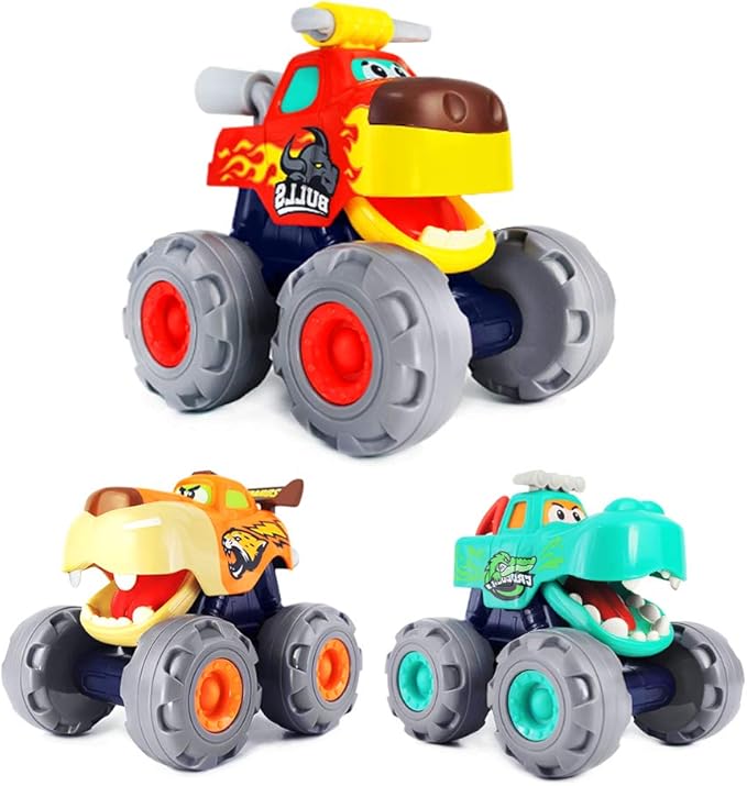 Monster Truck de Animales a Fricción