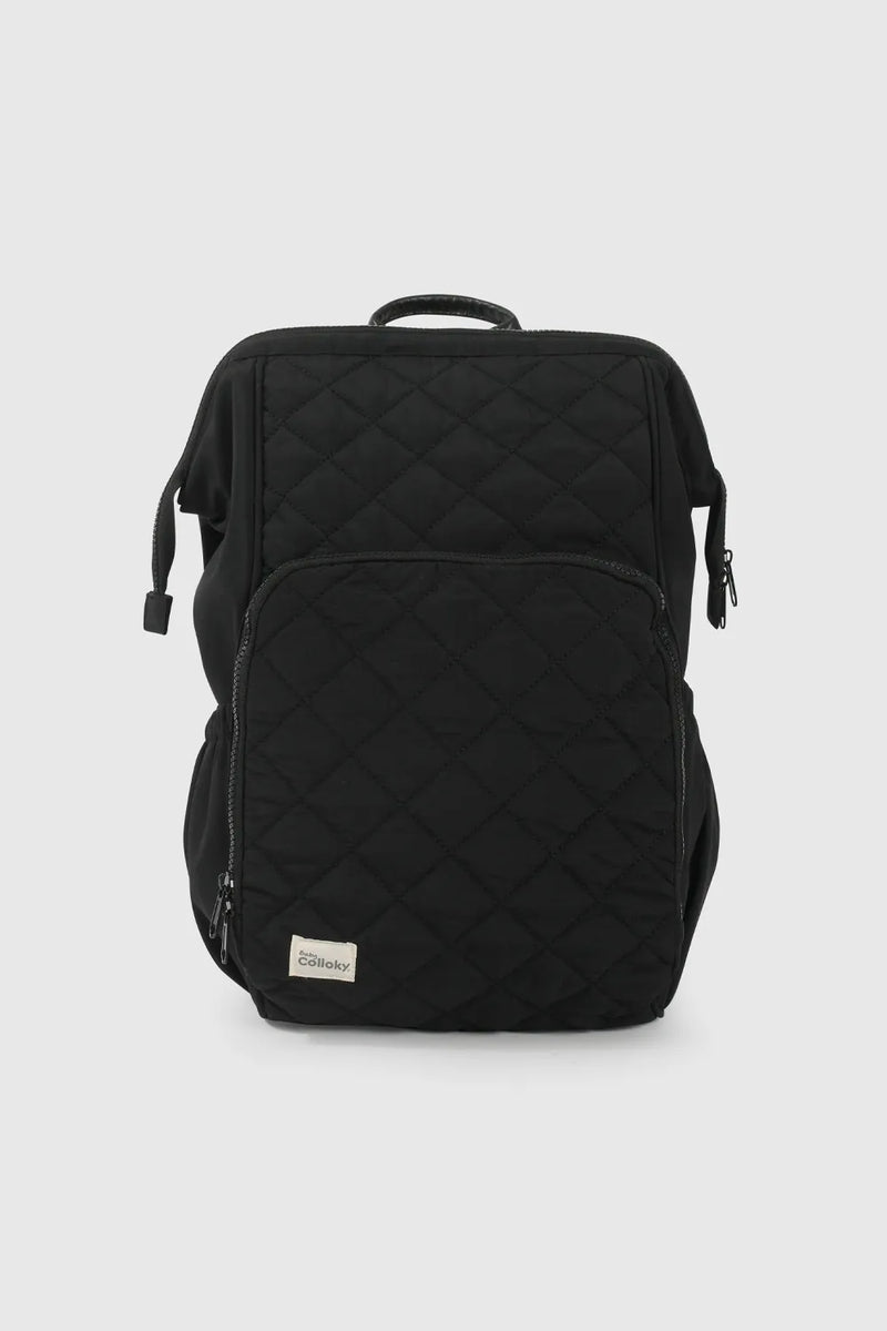 Mochila Maternal Negra Colloky