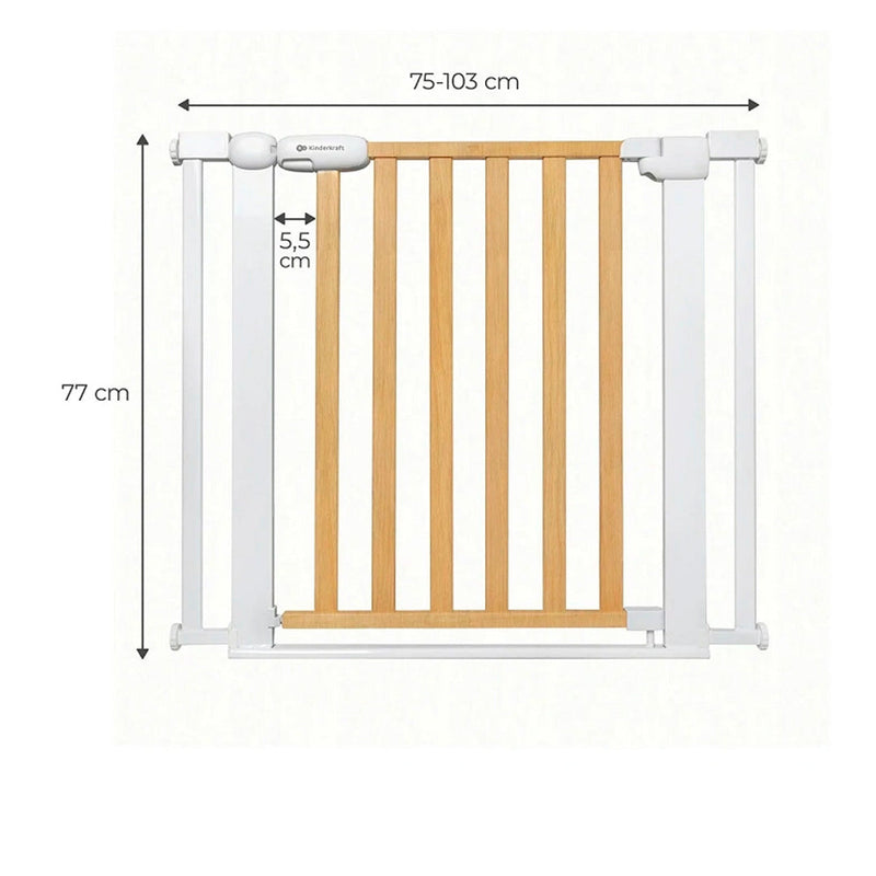 Puerta de Seguridad LOCK & GO – Extensible 75-103 cm y Sin Taladro