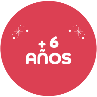 6 años o +
