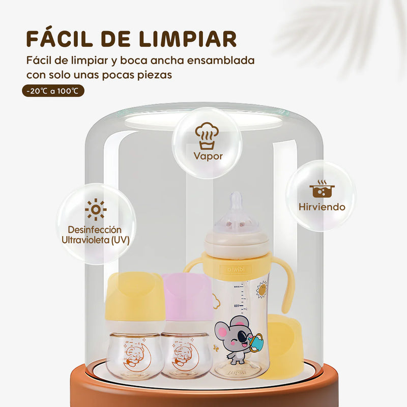 Mamadera LibreFlow 360° PPSU Aiwibi -  120 ml