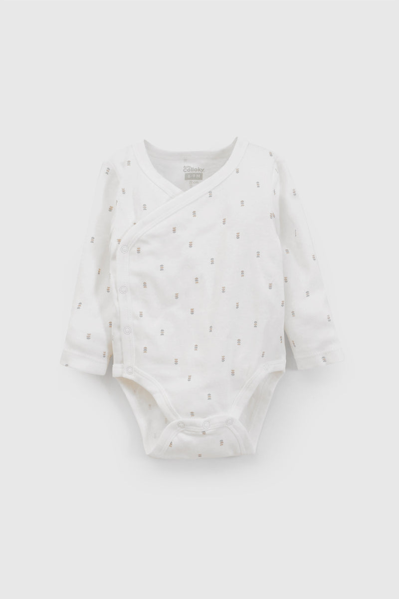 Pack X3 Body Azul Niño Con Broche RN