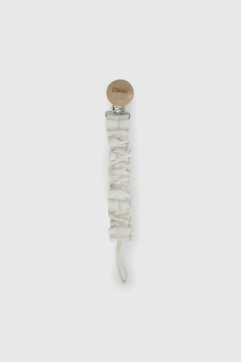 Portachupete Colloky Beige de Bebé