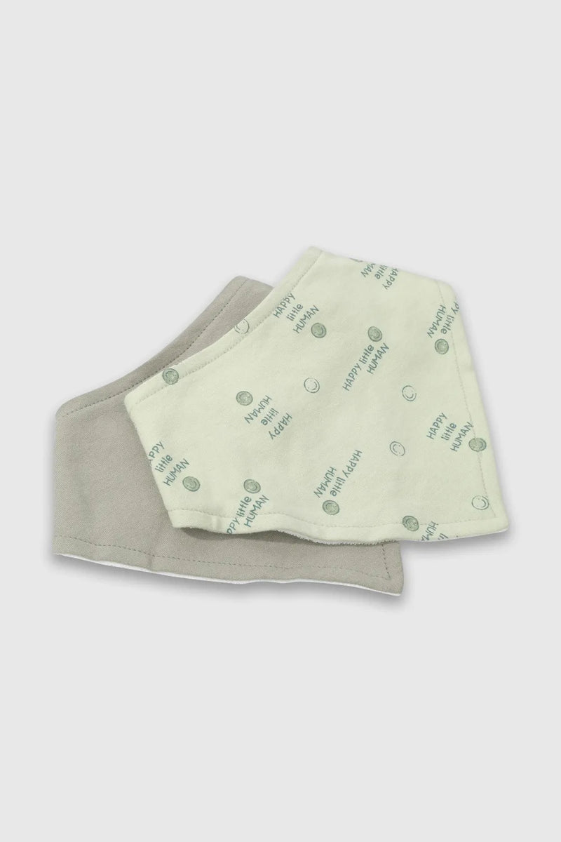 Pack 2 Baberos Colloky Verde Niño