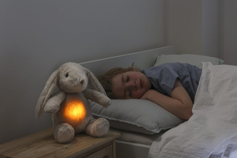 Conejo para Dormir con Luz y Sonidos Relajantes