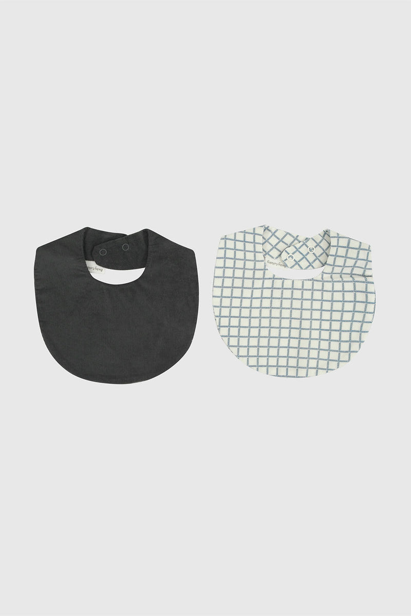Pack X2 Baberos Cuadros Imperbeable