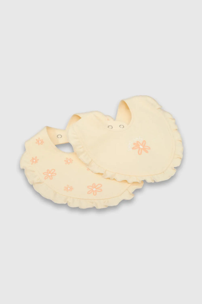 Pack de 2 Baberos Naranjo Impermeables