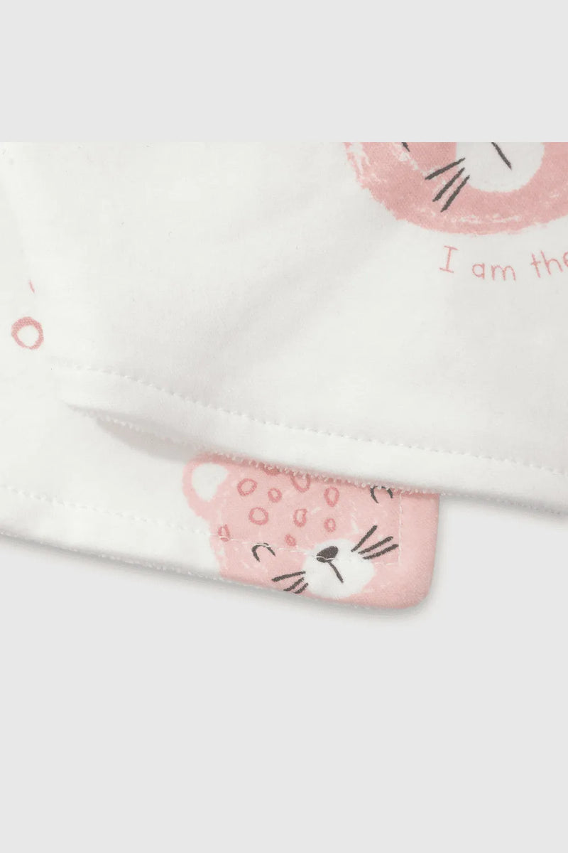 Pack 2 Baberos Leopardo Bebé
