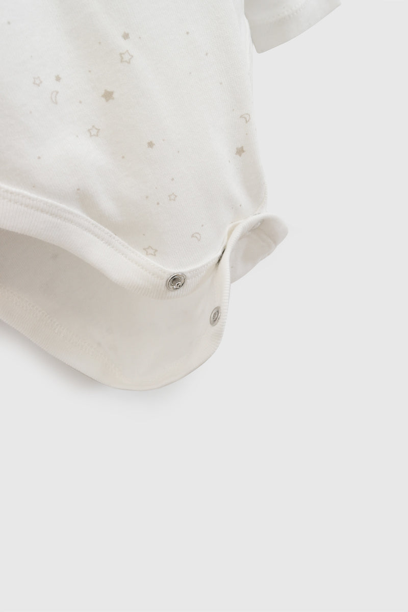 Pack X3 Body Blanco Unisex Con Broche