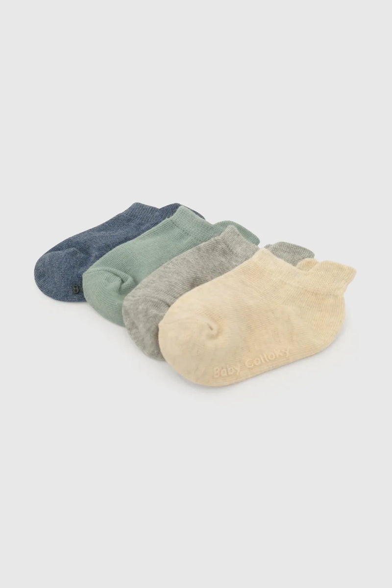 Pack X4 Calcetin Deportivo Colores Algodón