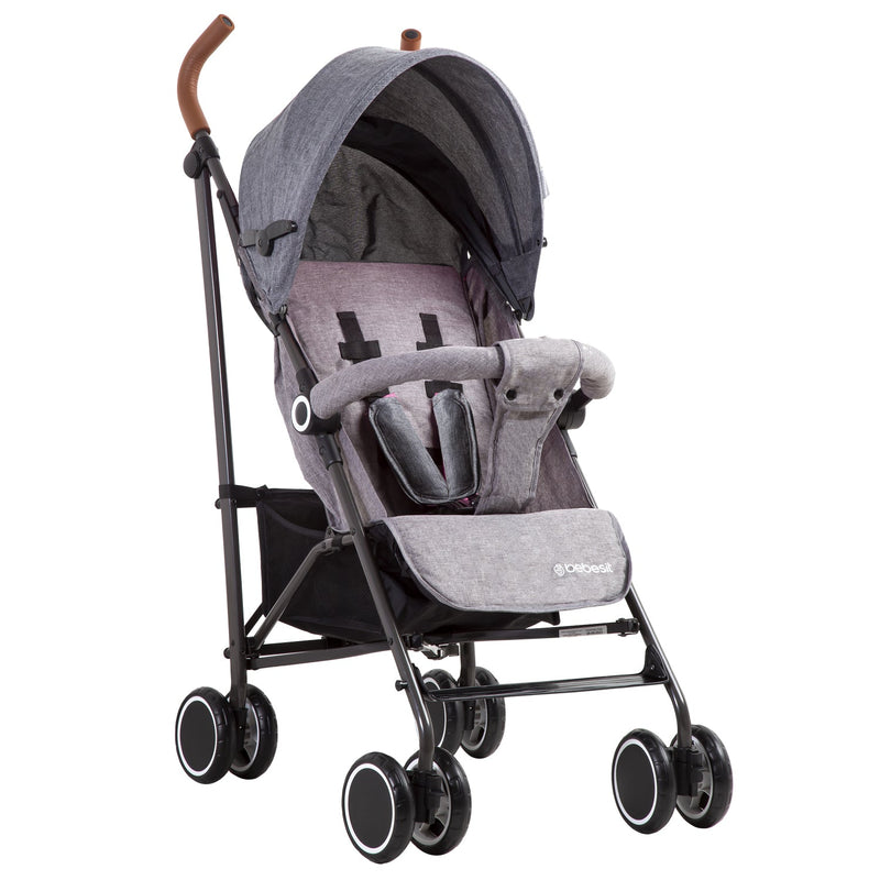 Coche Paragua Clap Melange Gris