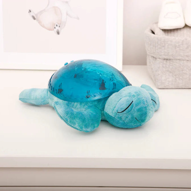 Proyector de Luz y Sonido Cloud b Tranquil Tortuga™ – Recargable y Eco-Friendly
