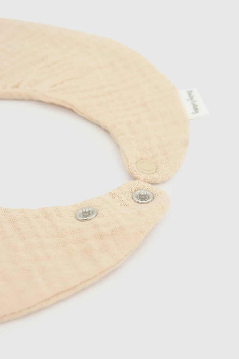 Pack X2 Baberos Azul Con Broche