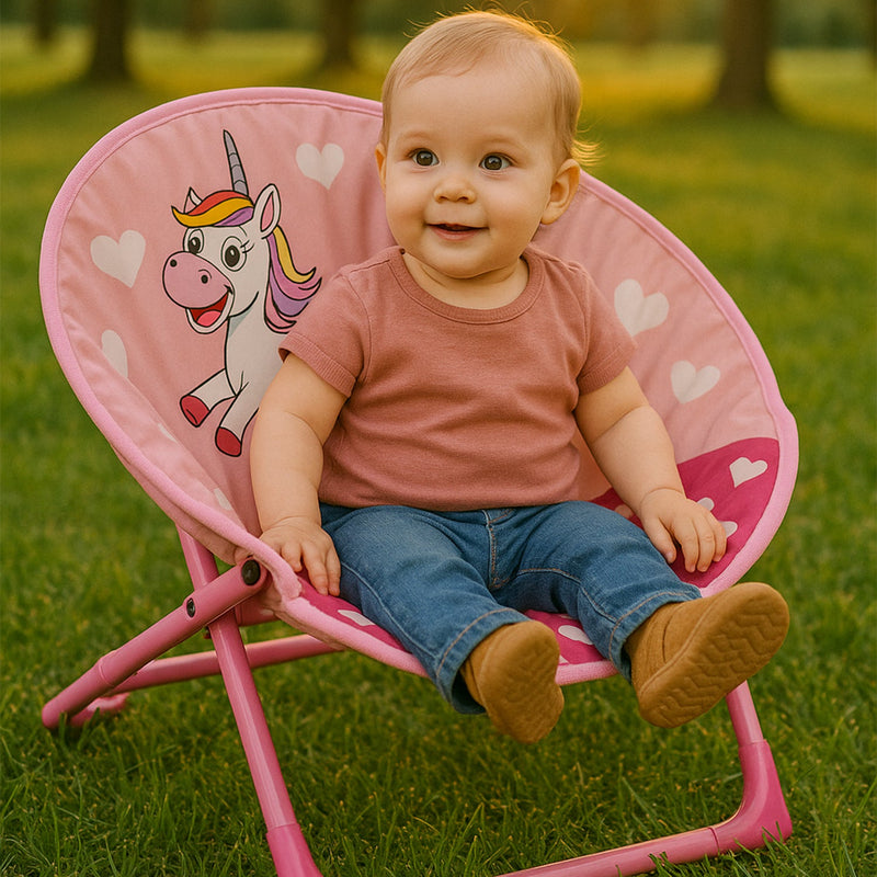 Silla Plegable Fun Seat Unicornio Bebesit