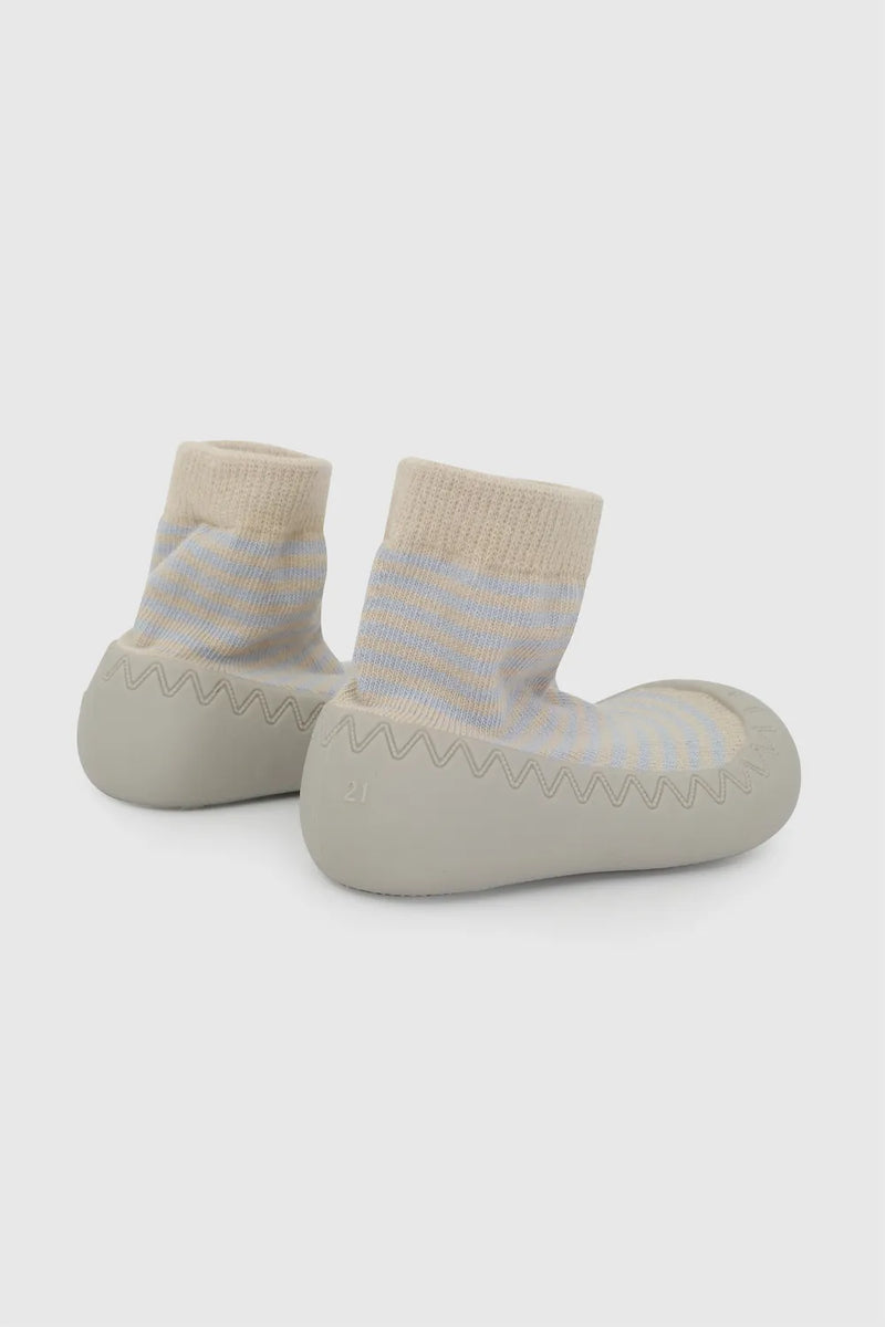 Calcetin Antideslizante Goma Beige Niño