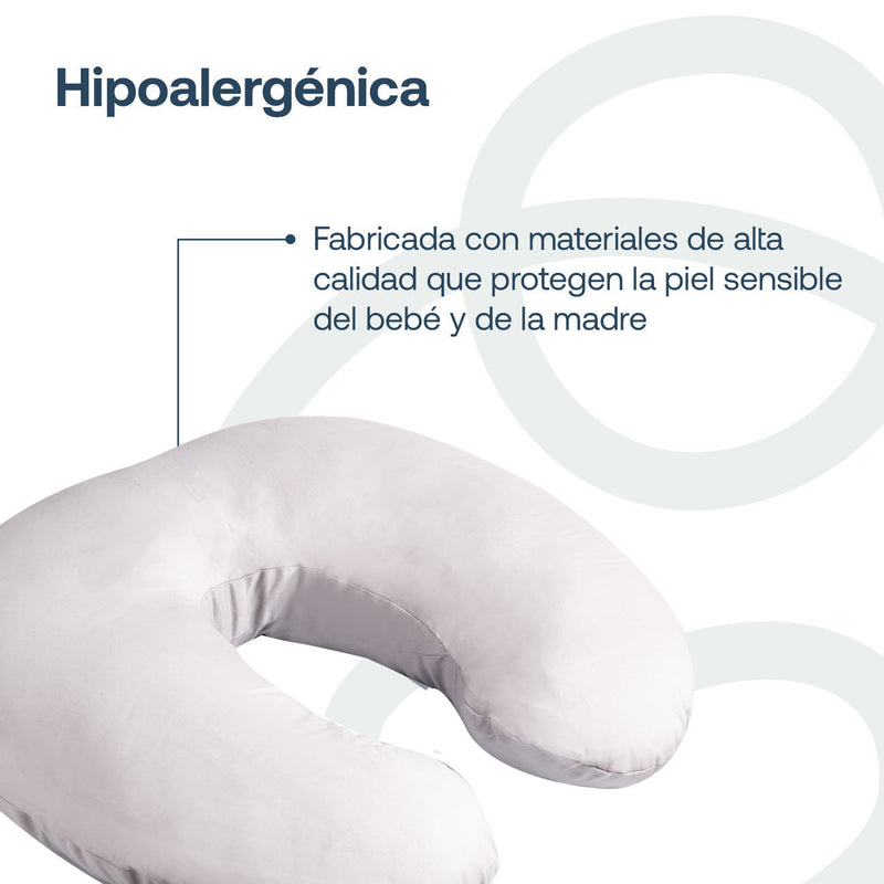 Cojin de Lactancia Gris