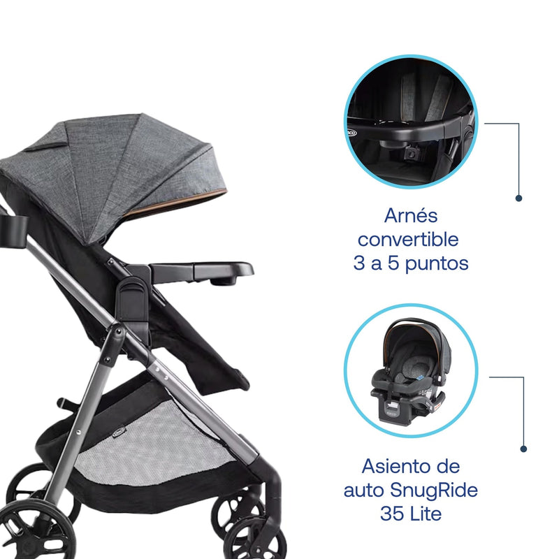 Coche Travel System Modes Trio Hemlock Graco