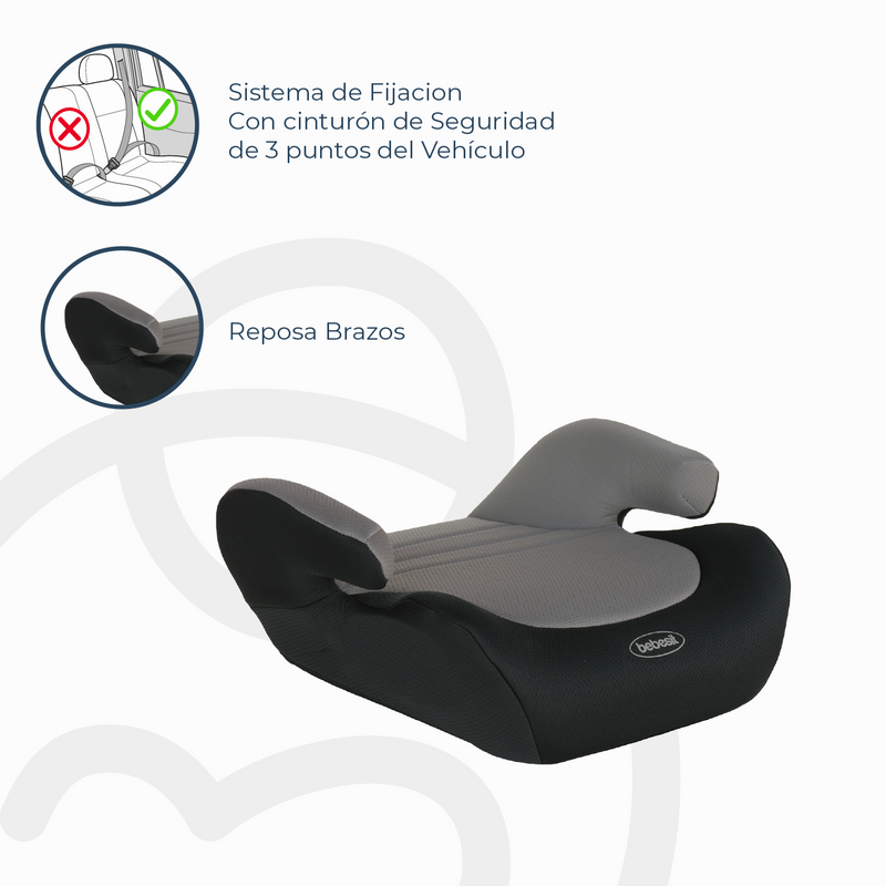 Alzador Booster Gris Bebesit