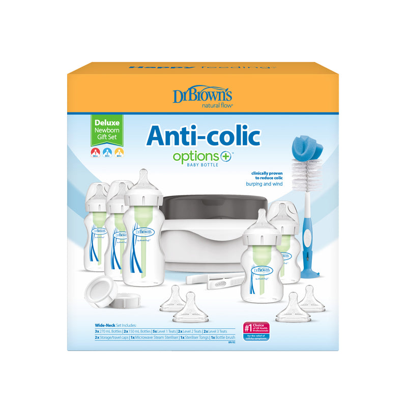 SET REGALO RECIÉN NACIDO FULL ANTICÓLICO Dr. Brown's