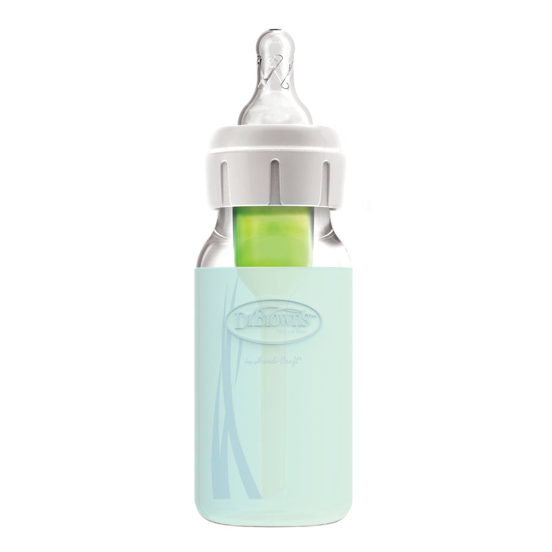 Funda Protección Mamadera Vidrio 120ml, Menta Unisex Dr. Brown's