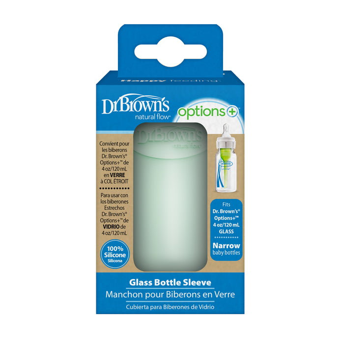 Funda Protección Mamadera Vidrio 120ml, Menta Unisex Dr. Brown's